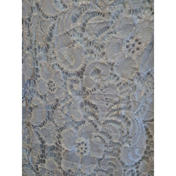 2 pc Sheath Lace Dress (Wedding Guest/Dinner/Date night/Event Dress) Size M - Picture 3 of 12